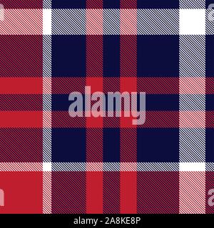 Klassisch Modern Tartan Tartan nahtlose Muster in Vektor - Dies ist eine klassische Plaid, kariert, Tartan Muster für T-Shirt Druck geeignet, Stoff Stock Vektor