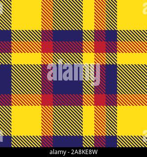 Klassisch Modern Tartan Tartan nahtlose Muster in Vektor - Dies ist eine klassische Plaid, kariert, Tartan Muster für T-Shirt Druck geeignet, Stoff Stock Vektor