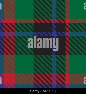 Klassisch Modern Tartan Tartan nahtlose Muster in Vektor - Dies ist eine klassische Plaid, kariert, Tartan Muster für T-Shirt Druck geeignet, Stoff Stock Vektor