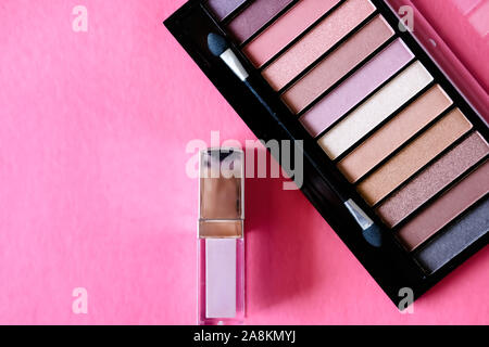 Kosmetische Produkte Hintergrund. Stockfoto