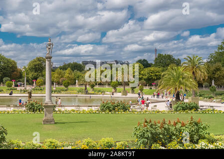 Paris, der Senat im Jardin du Luxembourg, französische Institution Stockfoto