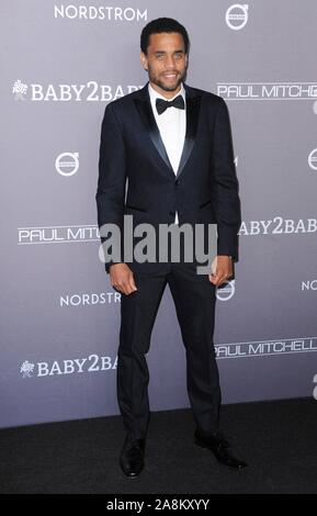 Culver City, USA. 9 Nov, 2019. Michael Ealy in der Ankunftshalle für 2019 Baby 2 Baby Gala, 3 Labs, Culver City, USA, November 9, 2019. Credit: Elizabeth Goodenough/Everett Collection/Alamy leben Nachrichten Stockfoto