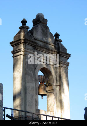 Glockenturm der Katholischen Kirche hl. Hieronymus in Herceg Novi Stockfoto