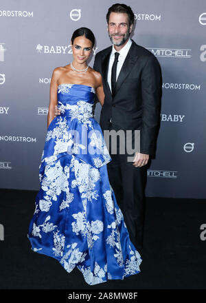 CULVER CITY, LOS ANGELES, Kalifornien, USA - 09. NOVEMBER: Schauspielerin Jordana Brewster und Ehemann Andrew Form kommen im Jahr 2019 Baby 2 Baby Gala bei 3 Labors am 9. November 2019 in Culver City, Los Angeles, Kalifornien, USA statt. (Foto von Xavier Collin/Image Press Agency) Stockfoto