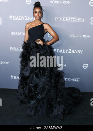 Culver City, USA. 09 Nov, 2019. CULVER CITY, LOS ANGELES, Kalifornien, USA - 09. NOVEMBER: Sänger Kelly Rowland kommt an der 2019 Baby 2 Baby Gala bei 3 Labors am 9. November 2019 in Culver City, Los Angeles, Kalifornien, USA statt. (Foto von Xavier Collin/Image Press Agency) Quelle: Bild Presse Agentur/Alamy leben Nachrichten Stockfoto