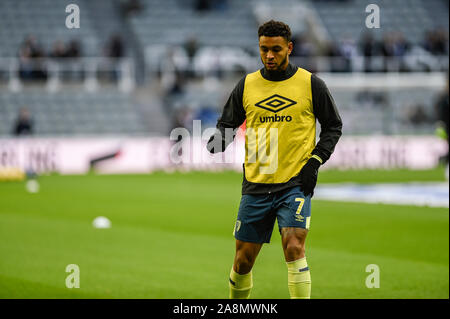 9. November 2019, St. James's Park, Newcastle, England; Premier League Newcastle United v Bournemouth: Joshua König (7) der Bournemouth Credit: Iam Brennen/News Bilder Stockfoto