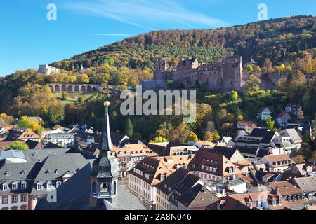 Heidelberg im Herbst Stockfoto
