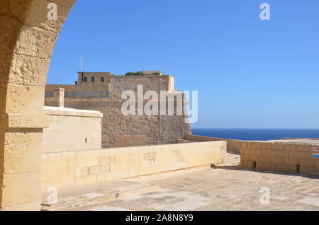 Fort St. Elmo, Valletta Stockfoto