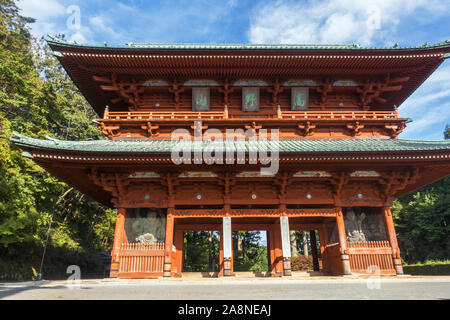 Präfektur Wakayama, Japan - 31. Oktober 2019: Mount Koya, der jedoch der gemeinhin übliche Name für ein riesiger Tempel Siedlung in der Präfektur Wakayama. Stockfoto