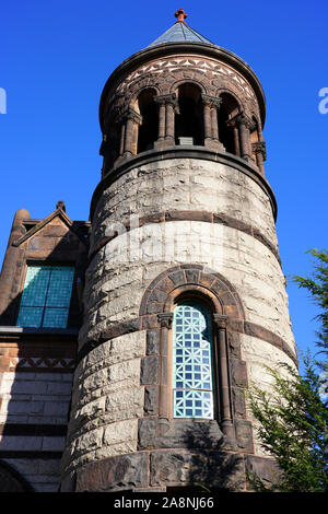 PRINCETON, NJ - 9 Nov 2019 - Blick auf Alexander Hall, der Heimat von Richardson Auditorium, auf dem Campus der Princeton University in Princeton, New Jersey. Stockfoto