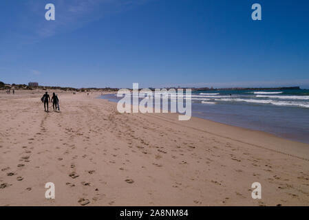 Gamboa Strand Peniche Portugal Stockfoto