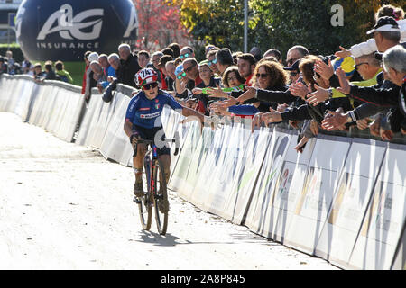 Silvelle, Italien. 10 Nov, 2019. nue Gaia itaduring Europäischen Cyclocross Meisterschaft, Ciclocross in Silvelle, Italien, 10. November 2019 - LPS/Luca Tedeschi Credit: Luca Tedeschi/LPS/ZUMA Draht/Alamy leben Nachrichten Stockfoto