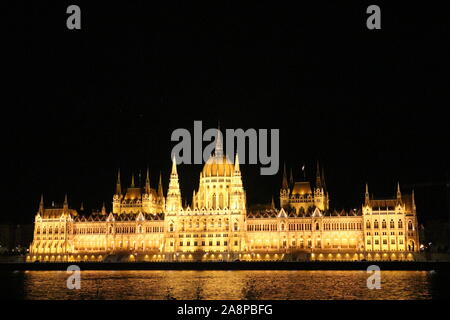 Ungarischen Parlamentsgebäude Stockfoto