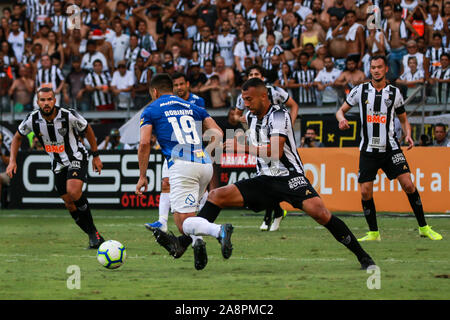 Belo Horizonte, Brasilien. 10 Nov, 2019. Zweite d Der 2019 Brasilianische ChamChampionship, Mineirão Stadion, Belo Horizonte, MG statt. Credit: Dudu Macedo/FotoArena/Alamy leben Nachrichten Stockfoto