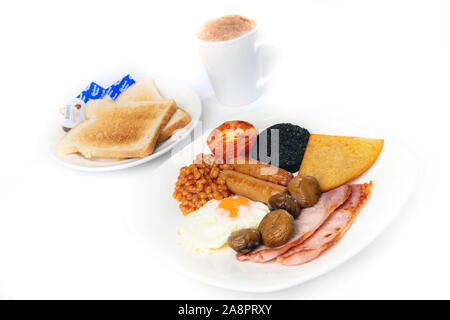 Nordsee Fähren, Lebensmittelbilder, Aberdeen Stockfoto