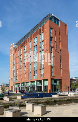 DoubleTree by Hilton Hotel Leeds City Centre, Granary Wharf, Leeds, West Yorkshire, England, Großbritannien Stockfoto