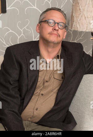 Amerikanische Regisseur Adam Mckay in London für den Premier seinen neuen Film "Die große Shorts". November 2015 Stockfoto