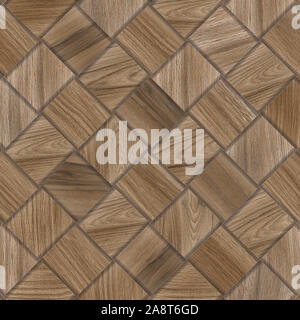 3d Holz- muster, nahtlos, Geometrische Muster, Holz- Fliese Stockfoto