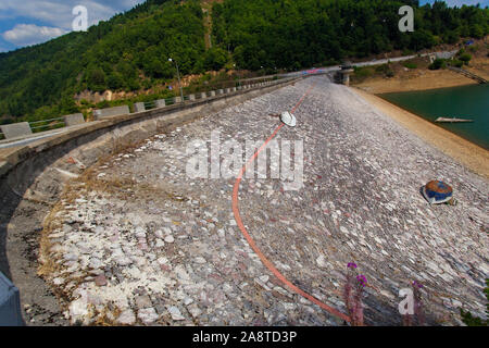 Der See (Stausee) in Bitola, Mazedonien Stockfoto