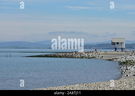 Morecambe Bay im Frühjahr, Lancashire Stockfoto