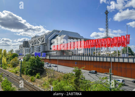 ICC, Messedamm, Westend, Charlottenburg, Berlin, Deutschland Stockfoto