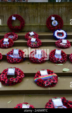 Mohn-Kranz Stockfoto