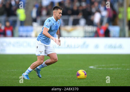 Rom, Italien. 10 Nov, 2019. Patric der SS Lazio während der Serie ein Match zwischen Latium und Lecce im Stadio Olimpico, Rom, Italien Am 10. November 2019. Foto von Giuseppe Maffia. Credit: UK Sport Pics Ltd/Alamy leben Nachrichten Stockfoto