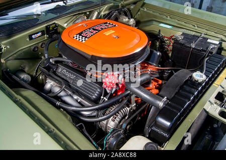 1970 Dodge Challenger 440 Six Pack Classic American Muscle Car Stockfoto