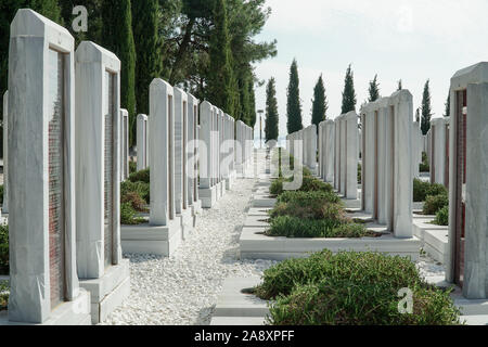 Türkische Martyrs Memorial Soldatenfriedhof in Gallipoli, Canakkale, Türkei Stockfoto