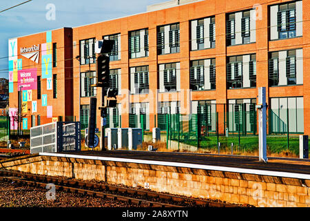 Network Rail Hauptsitz, York, England Stockfoto