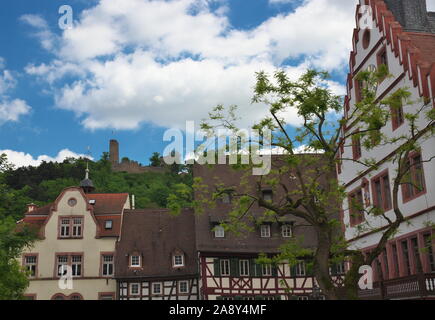 Schöne Stadt Weinheim Stockfoto