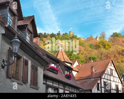 Schöne Stadt Weinheim Stockfoto