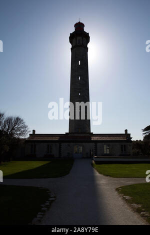 Leuchtturm, Ile de Ré, Charente-Maritime, Frankreich Stockfoto