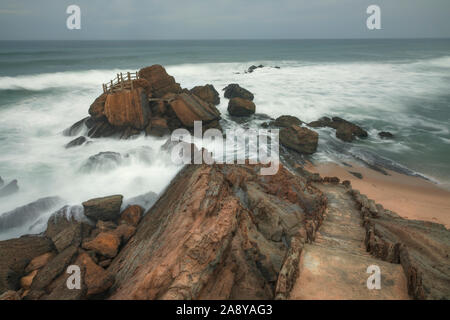 Silveira, Formosa Strand, Santa Cruz, Torres Vedras, Portugal, Europa Stockfoto