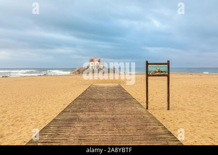 Miramar, Porto, Vila Nova de Gaia, Portugal, Europa Stockfoto