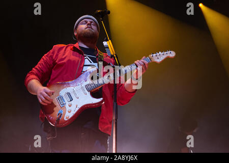 Lokale kop Tom Walker verkauft, O2 Academy Glasgow, Glasgow, UK, 11. November 2019 Stockfoto