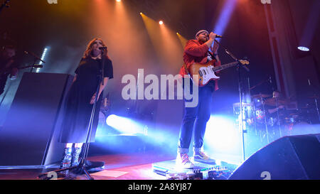 Lokale kop Tom Walker verkauft, O2 Academy Glasgow, Glasgow, UK, 11. November 2019 Stockfoto