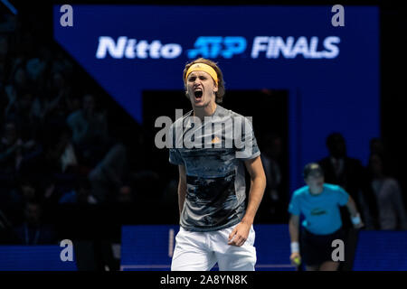 London, Großbritannien. 11. November 2019. 0 Bei der ATP-Finale im Arena 02 in London, England. Credit: Richard Callis/FotoArena/Alamy leben Nachrichten Stockfoto