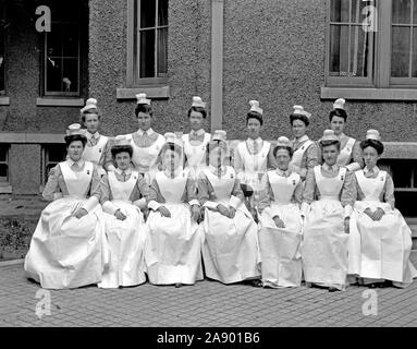 Providence Hospital Krankenschwestern Ca. 1905-1945 Stockfoto