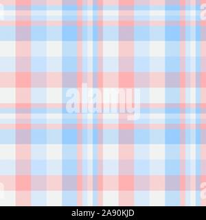 Klassisch Modern Tartan Tartan nahtlose Muster in Vektor - Dies ist eine klassische Plaid, kariert, Tartan Muster für T-Shirt Druck geeignet, Stoff Stock Vektor
