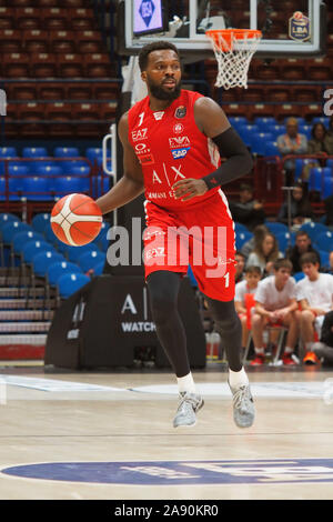 Mailand, Italien. 11 Nov, 2019. Mack, spielmacher von Ax armaniduring AX Armani Exchange Olimpia Milano vs OriOra Pistoia, Italienische Basketball eine Serie Meisterschaft in Mailand, Italien, 11. November 2019 - LPS/Savino Paolella Credit: Savino Paolella/LPS/ZUMA Draht/Alamy leben Nachrichten Stockfoto