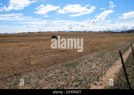 Ackerland in der Windmeul Paardeberg Area, in der Nähe von Paarl in der Western Cape Provinz von Südafrika. Stockfoto