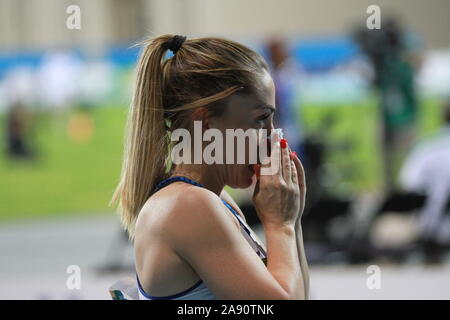 Ali Smith während der Frauen 400m t37 Finale bei den IPC Leichtathletik WM Stockfoto