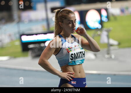 Ali Smith während der Frauen 400m t37 Finale bei den IPC Leichtathletik WM Stockfoto