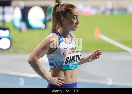 Ali Smith während der Frauen 400m t37 Finale bei den IPC Leichtathletik WM Stockfoto