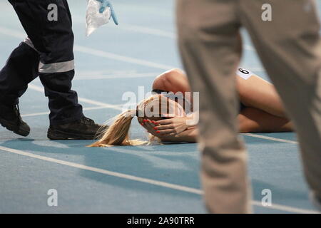 Ali Smith während der Frauen 400m t37 Finale bei den IPC Leichtathletik WM Stockfoto