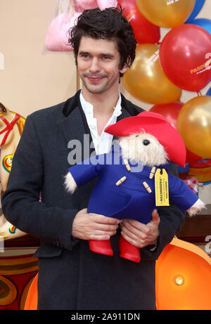 Nov 05, 2017 - London, England, UK - "Paddington 2' Uraufführung, BFI roten Teppich Ankünfte Foto zeigt: Ben Wishaw Stockfoto