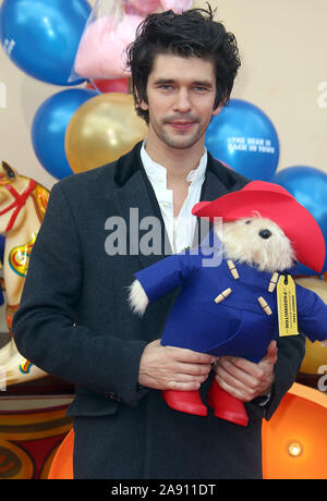 Nov 05, 2017 - London, England, UK - "Paddington 2' Uraufführung, BFI Southbank - Roter Teppich Ankünfte Foto zeigt: Ben Wishaw Stockfoto