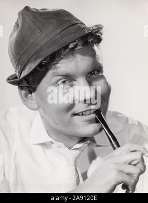 Harald Dietl, deutscher Theater- und Filmschauspieler und Synchronsprecher, Deutschland um 1960. Deutscher Bühnen- und Filmschauspieler und Vertonung Schauspieler Harald Dietl, Deutschland Ca. 1960. Stockfoto