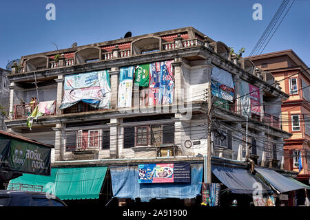 Thailand slum Gehäuse, Pattaya, Südostasien Stockfoto